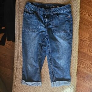 Faded Glory Women's Medium Blue Ankle Jeans